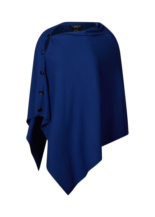 Luzern Side-Button Poncho