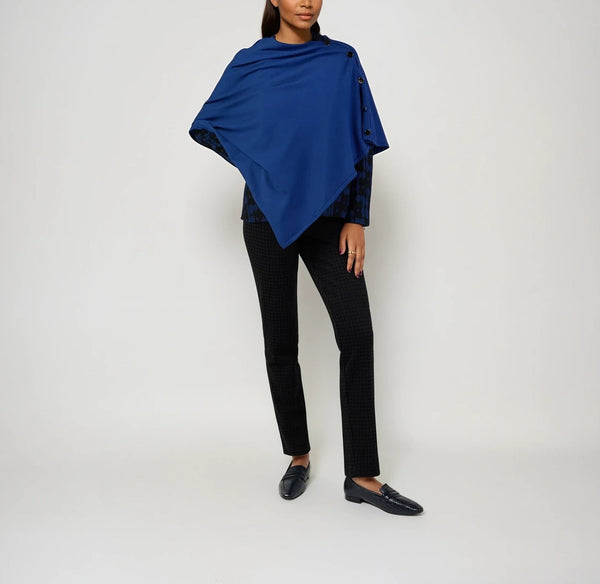 Luzern Side-Button Poncho