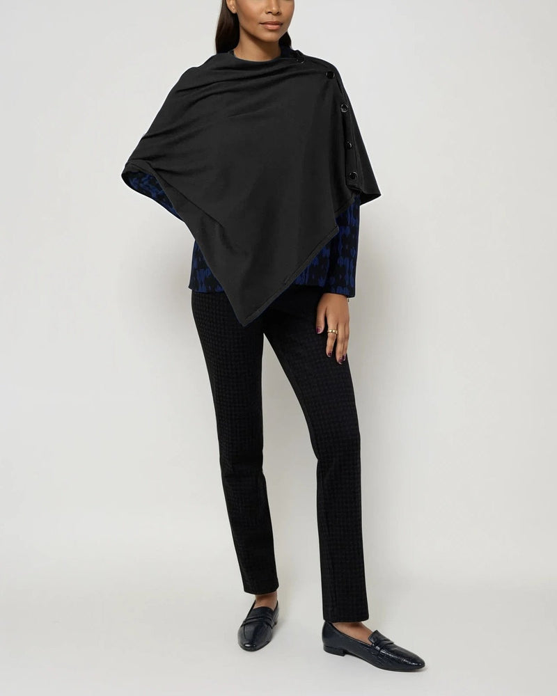 Luzern Side-Button Poncho