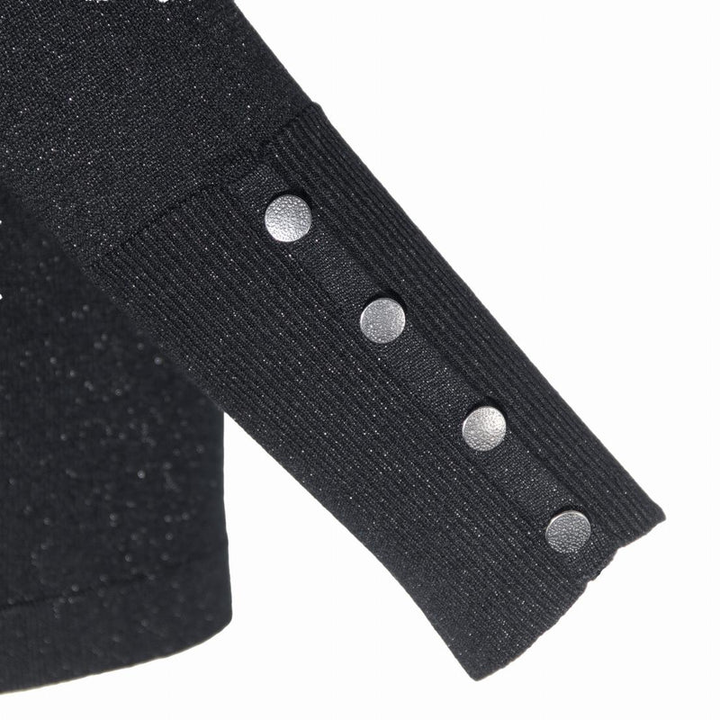 Shimmer Jewel Neck Sweater