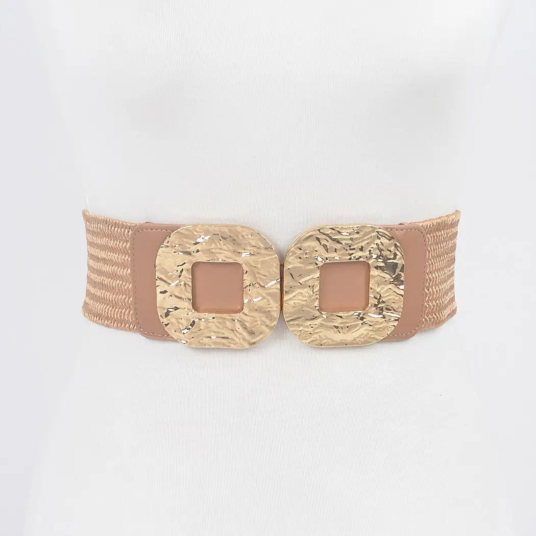 Double Buckle Elastic Belt