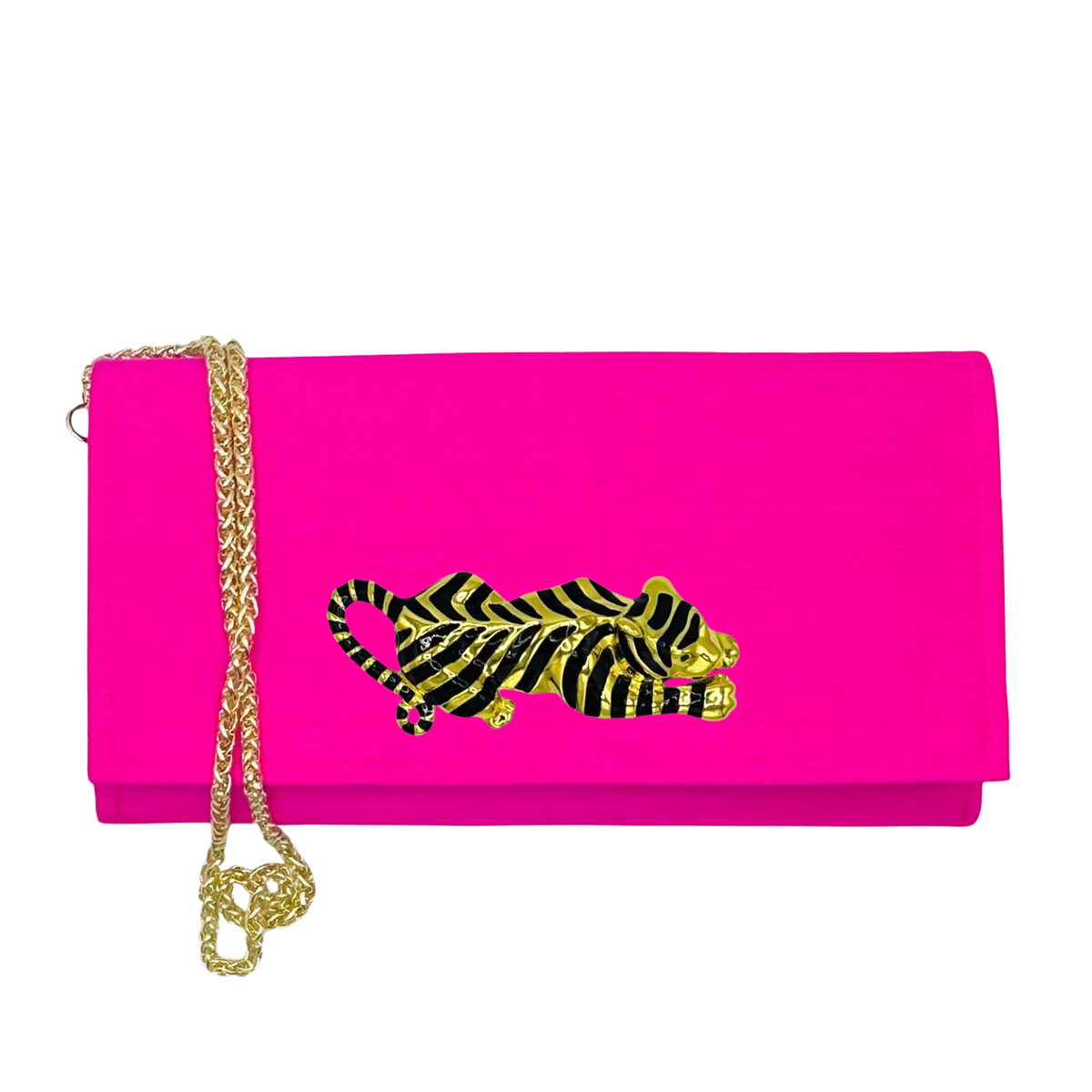 Dupioni Silk Crossbody Bag