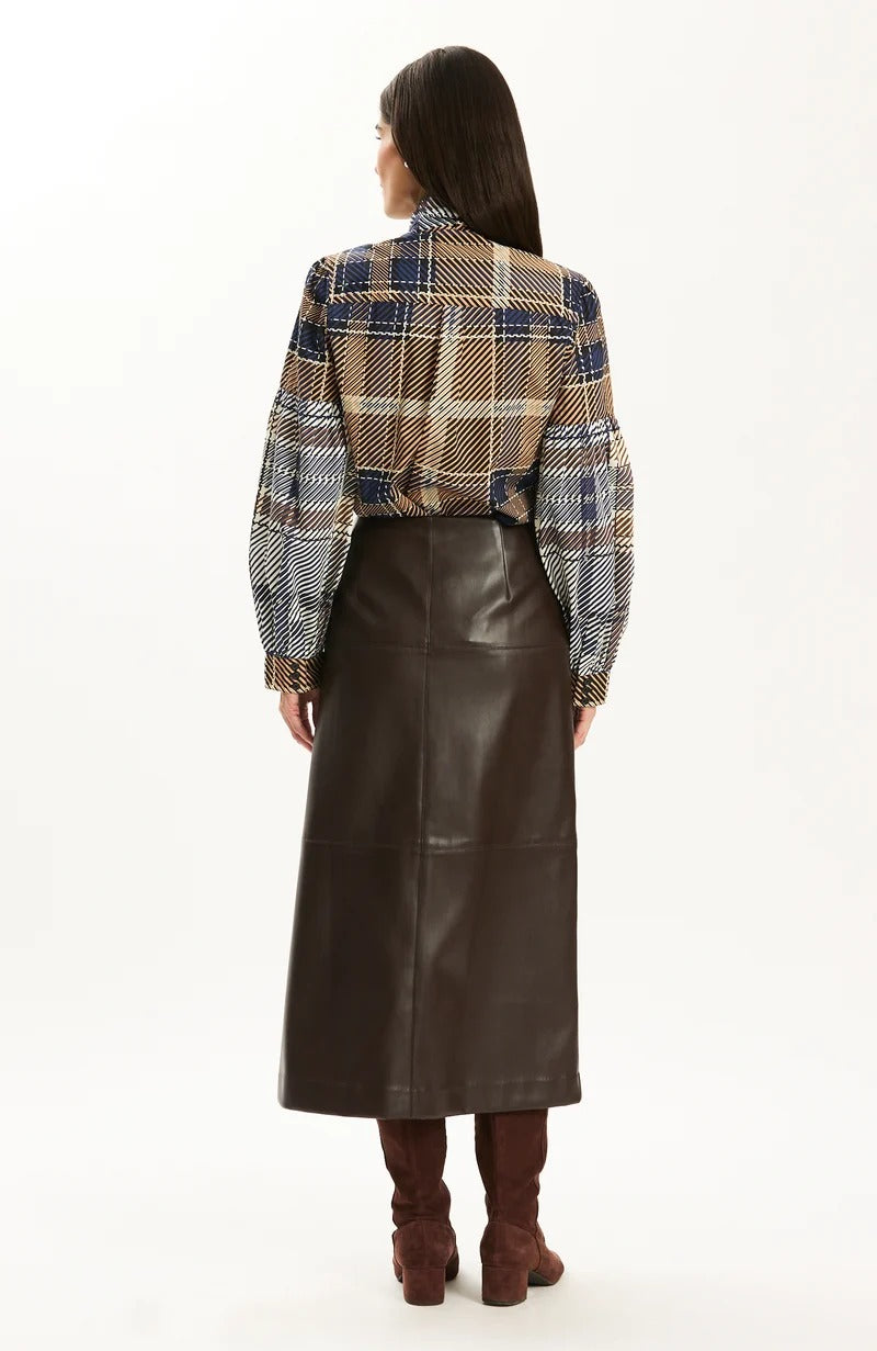 Georgia Plaid Top