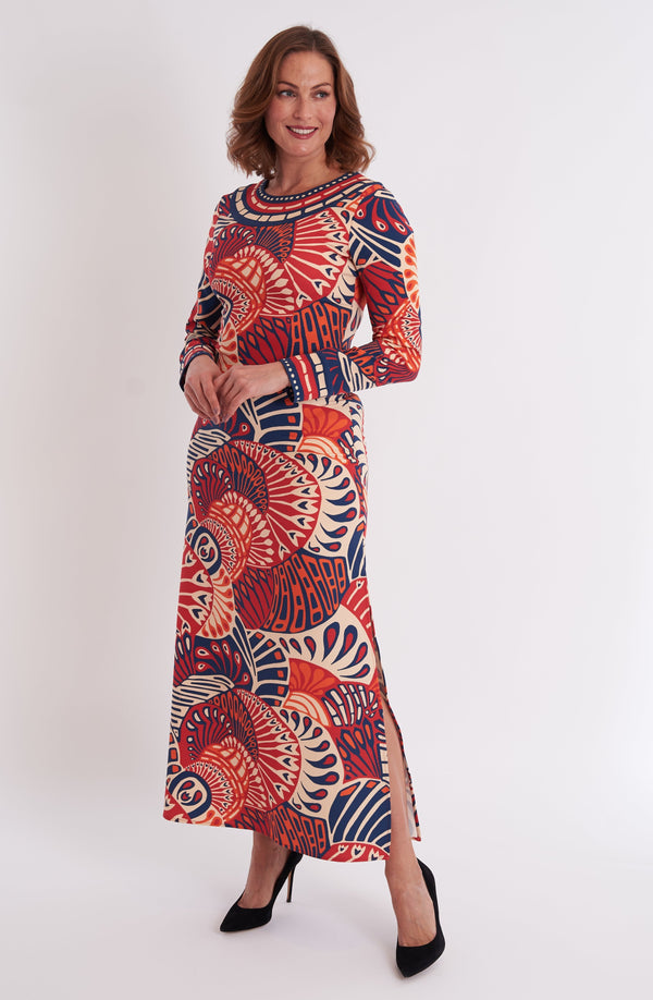 Arianne Dress - Paddle Sienna