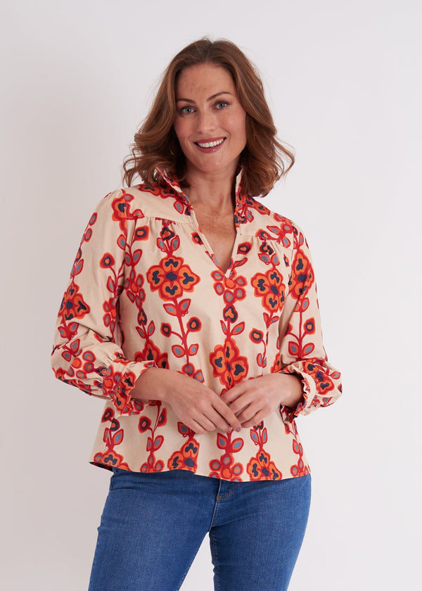Aspen Blouse - Serendipity Praline