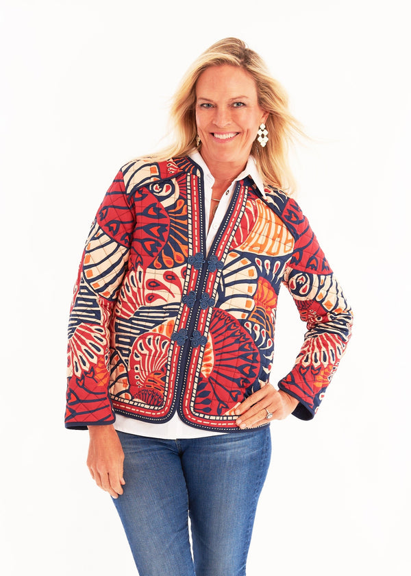 Jade Jacket - Paddle Sienna