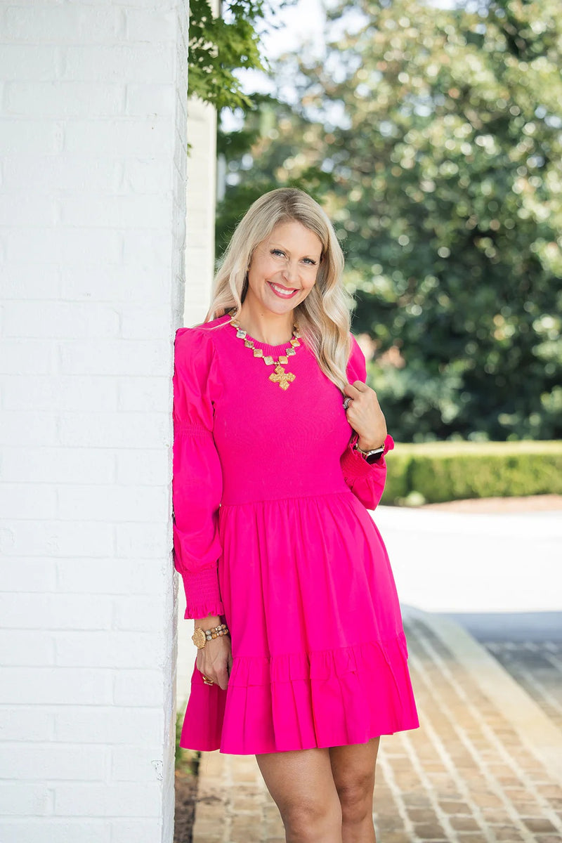 18" Diamond Crazy Lace with Elaina Cross