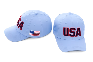 USA Embroidered Baseball Hats