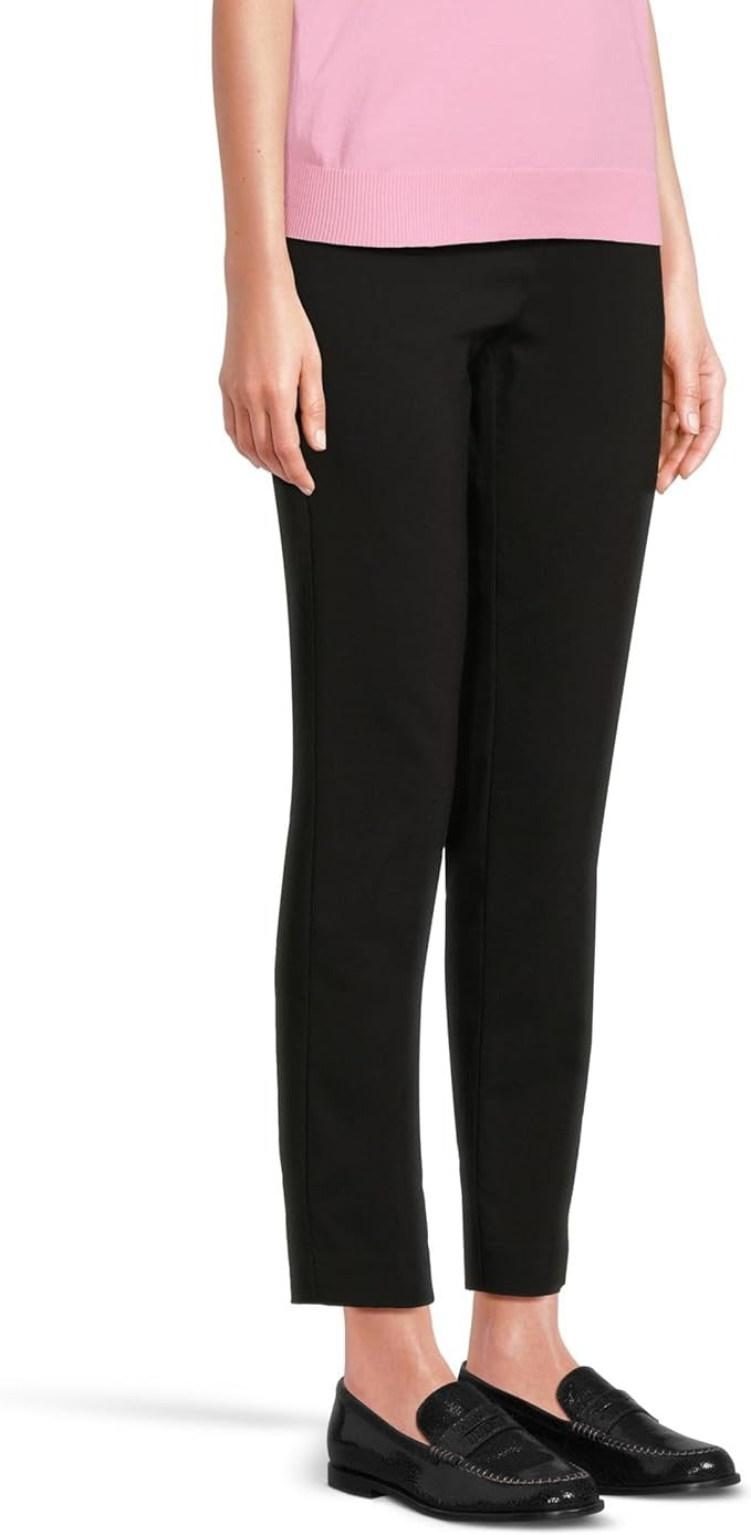 Ankle Pant w/ Back Slit - 4 Colors