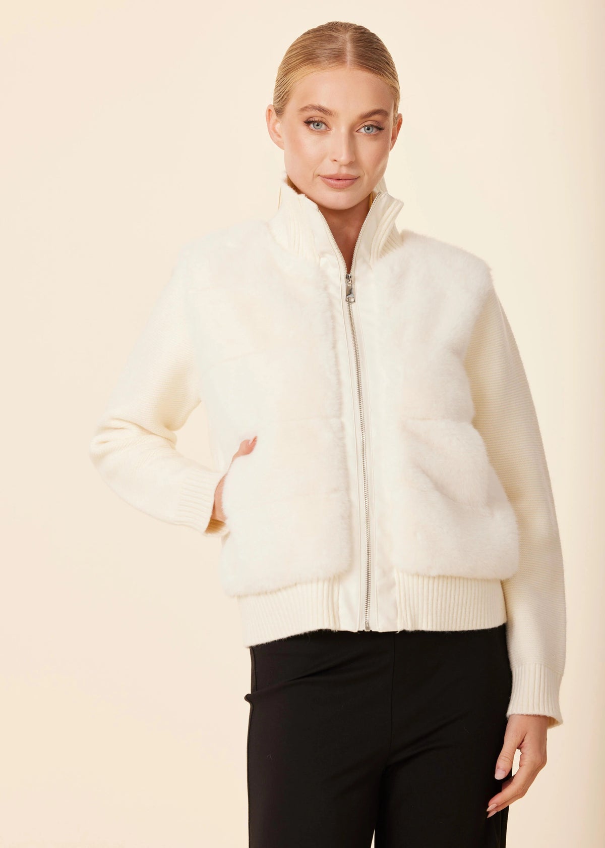 Creme Jacket