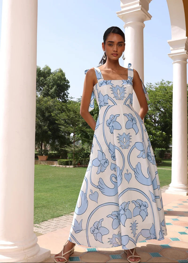 chinese dress ladies Fresh Air Maxi Dress Large 10-12 main image 0