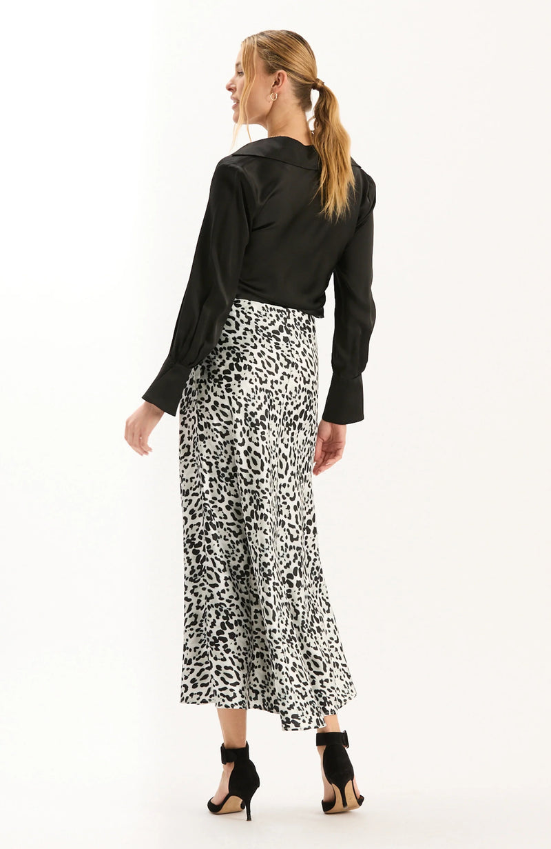 Edie Charmeuse Ermin Skirt