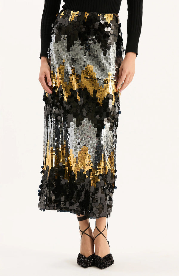 Collins Paillettes Skirt