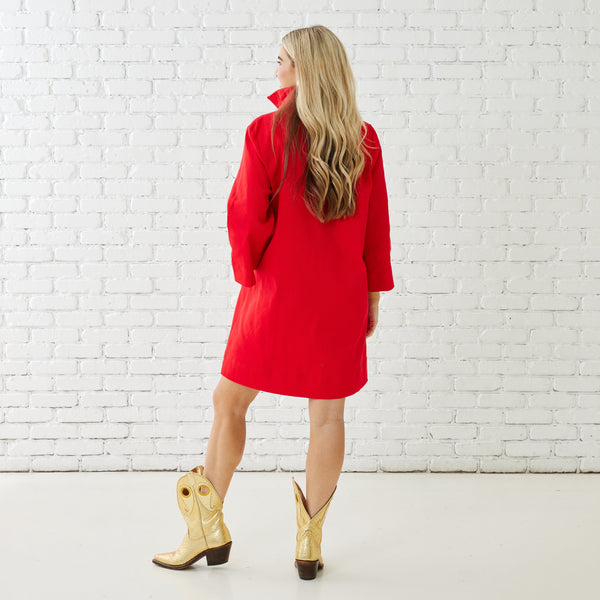 Chloe Dress - Cranberry
