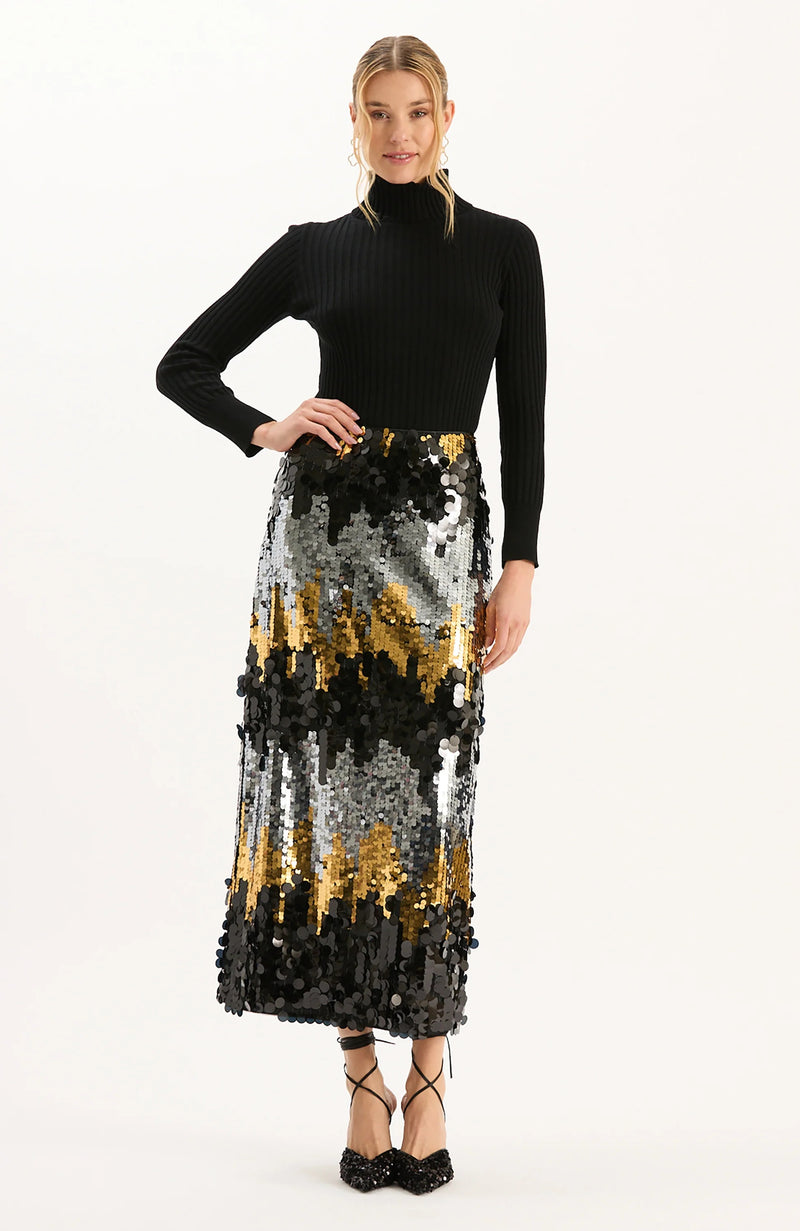 Collins Paillettes Skirt