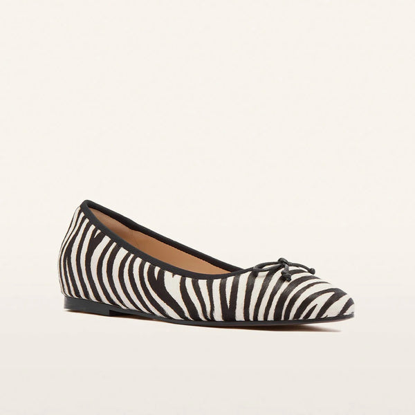 Trinity Zebra Print Ballet Flat