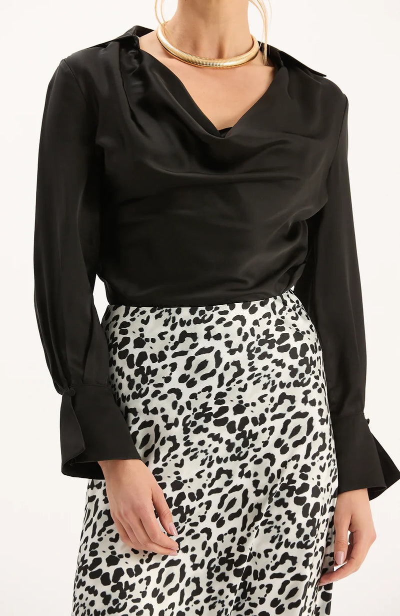 Astrid Charmeuse Blouse