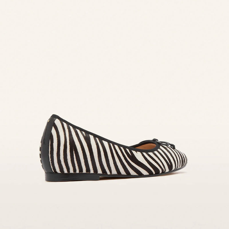 Trinity Zebra Print Ballet Flat