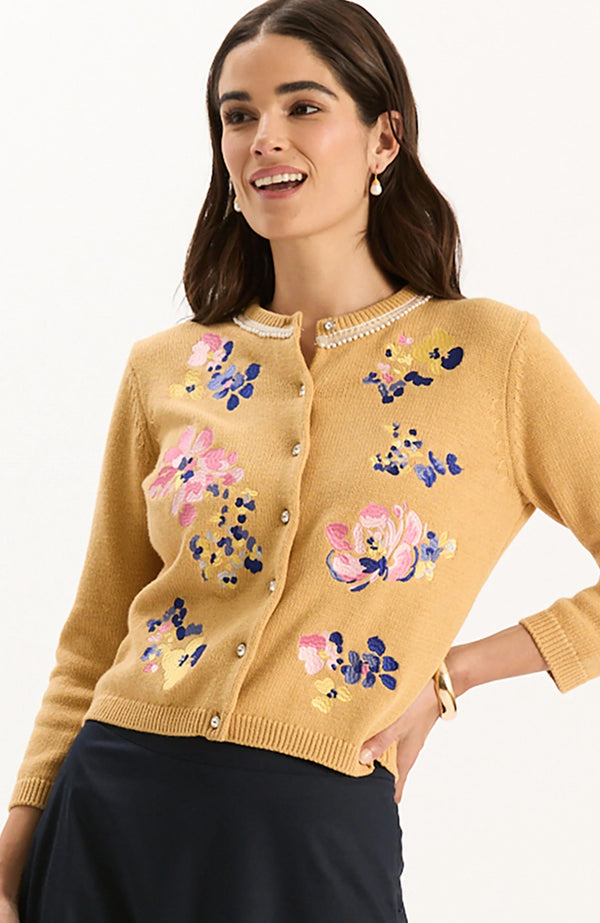 Flora Embroidered Caridgan