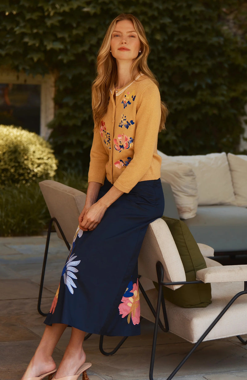 Flora Embroidered Caridgan