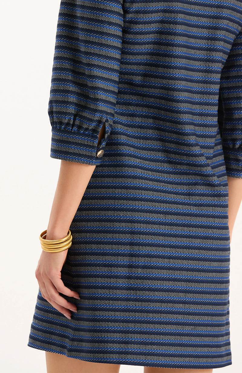 Kat Gold Button Knit Dress