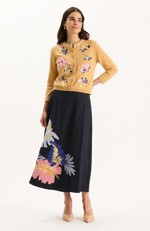 Valentina Appliqué Skirt