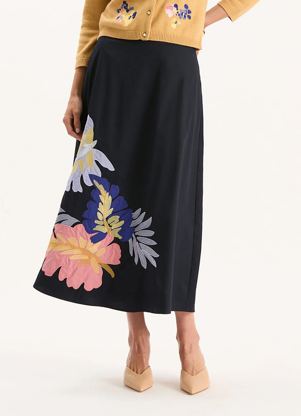 Valentina Appliqué Skirt