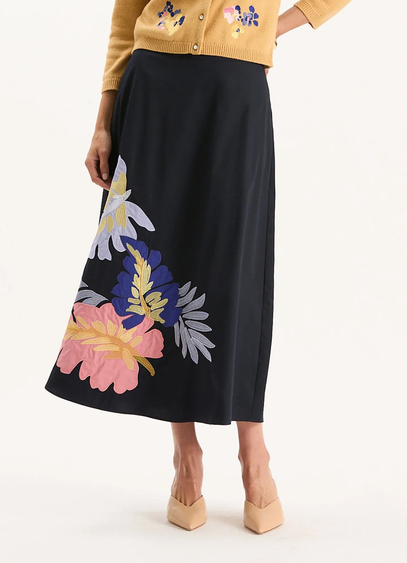 Valentina Appliqué Skirt