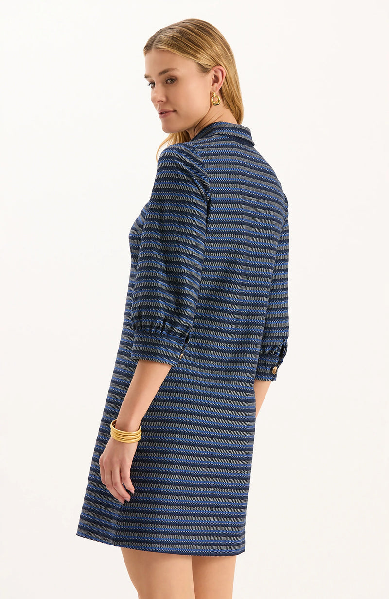 Kat Gold Button Knit Dress