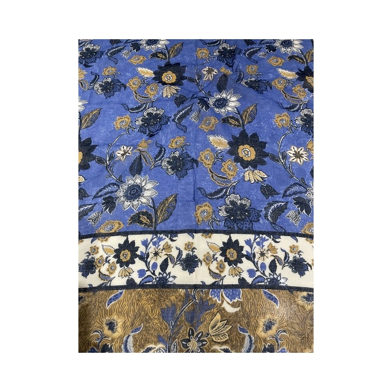 Balinese Flowers Cotton Scarf - 3 Colors