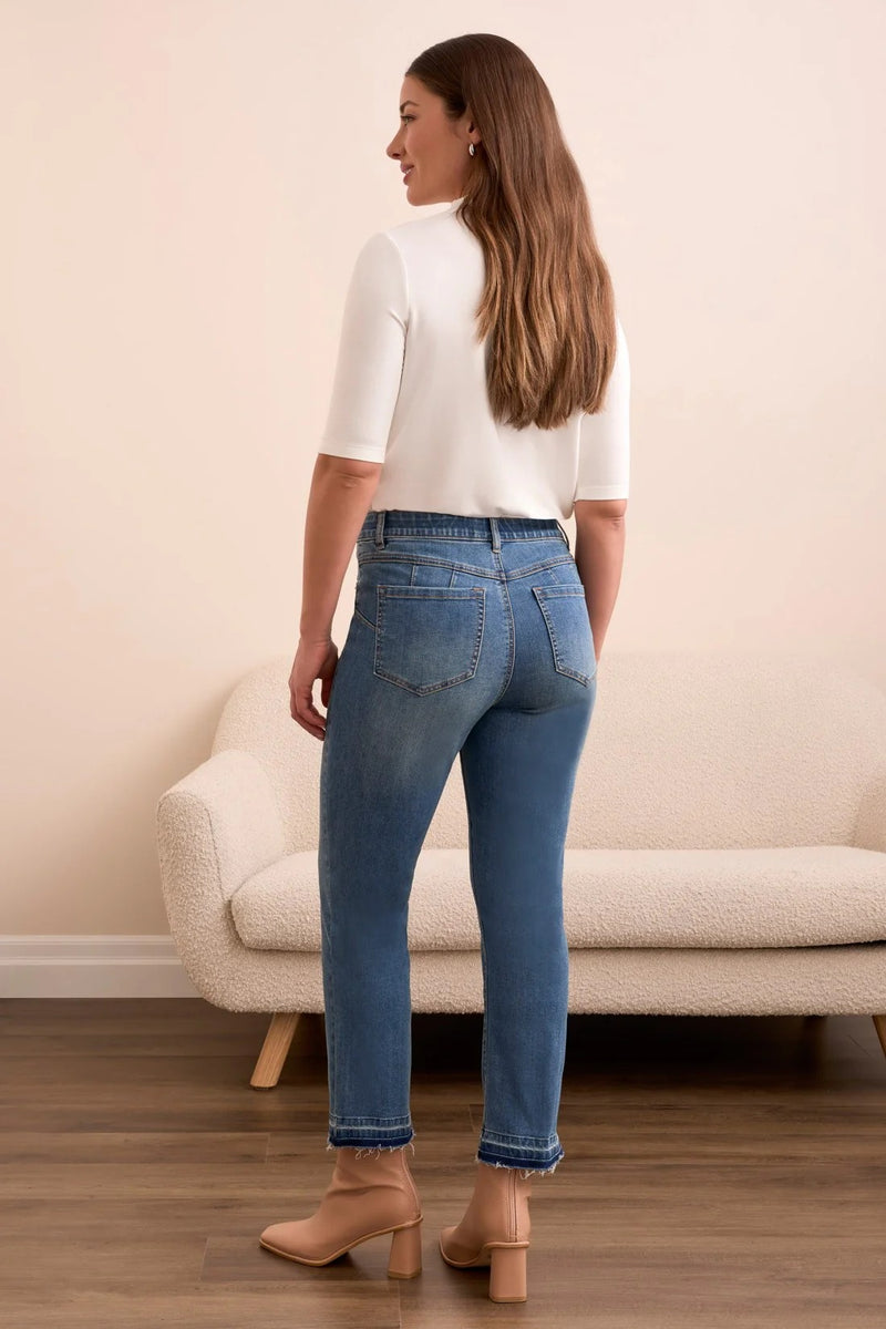 Sophia Curvy Micro Flare Jeans