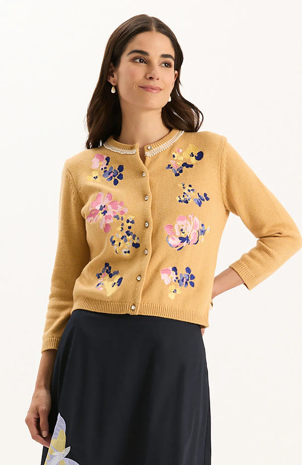 Flora Embroidered Caridgan