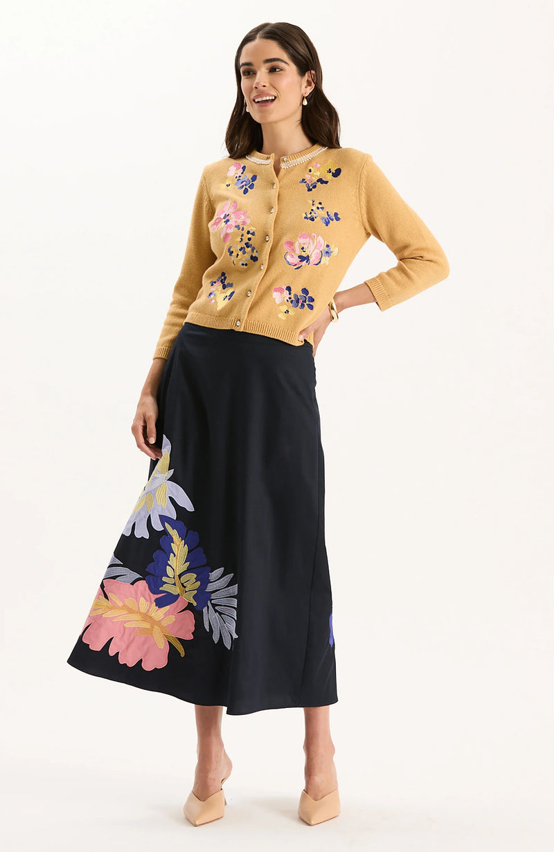 Flora Embroidered Caridgan