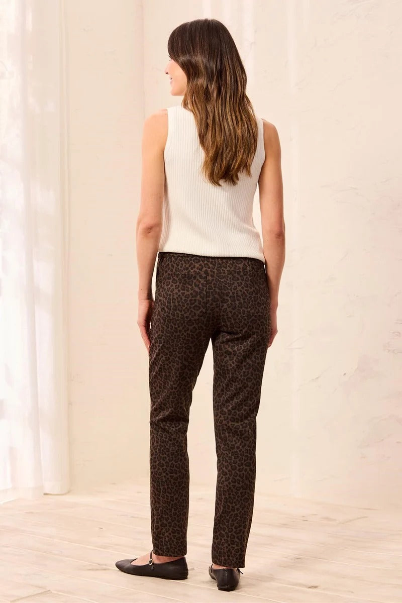Pull On Ankle Pant With Pockets