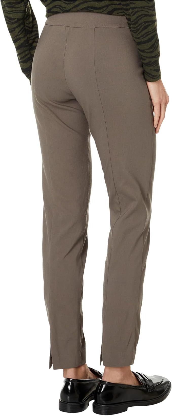 Ankle Pant w/ Back Slit - 4 Colors