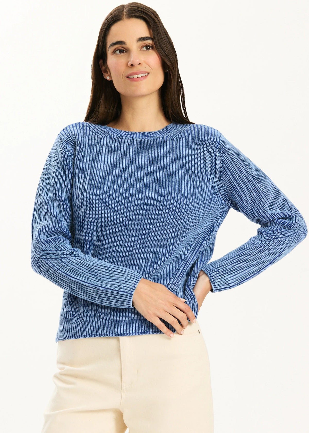 Mineral Wash Crew Sweater
