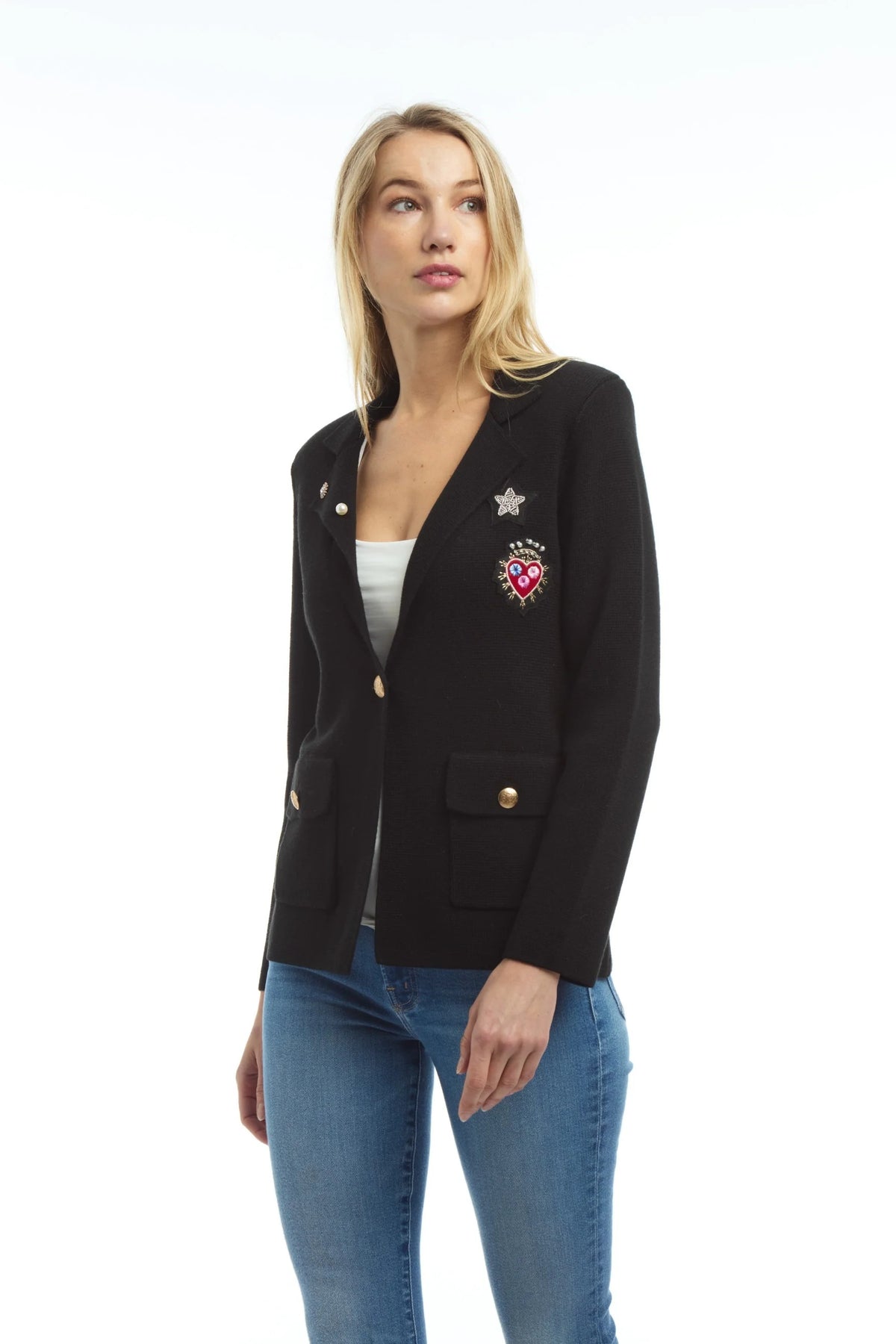 Ecole Knit Blazer