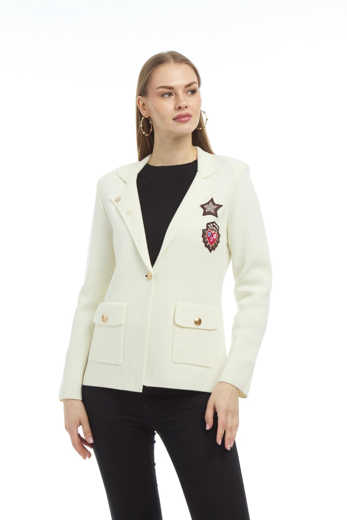 Ecole Knit Blazer