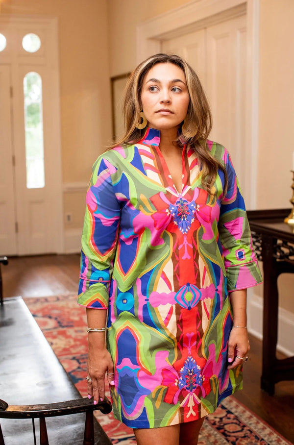 Charleston Sunday Bouvier Short Dress