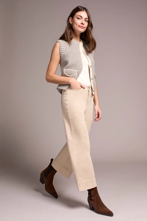 High Rise Palazzo Pant