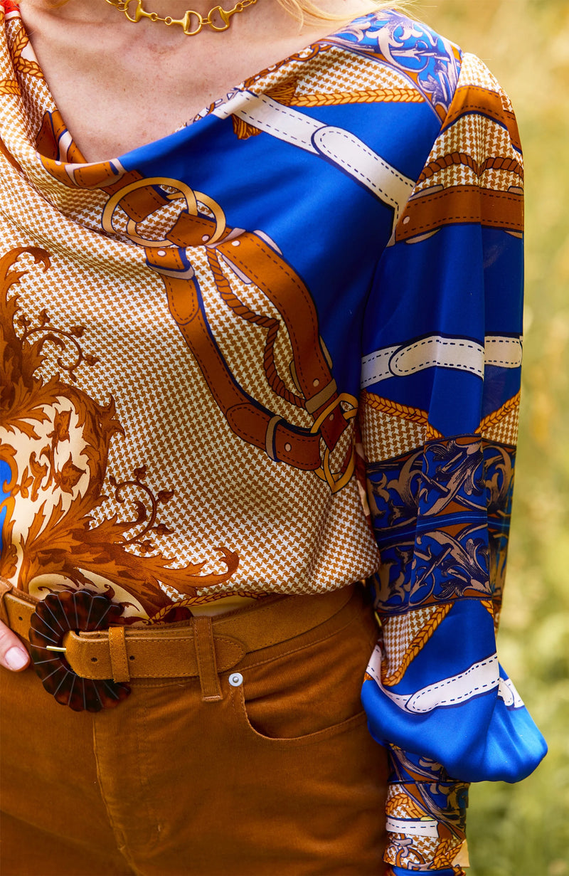 Olivia Silk Blouse