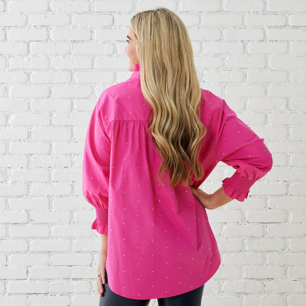 Kimberly Sparkle Top - Pink