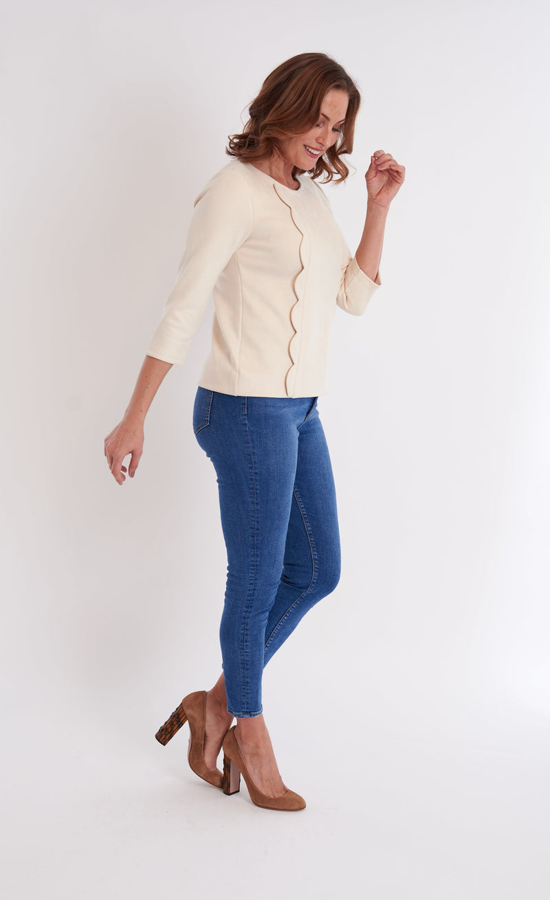 Helena Top - Praline