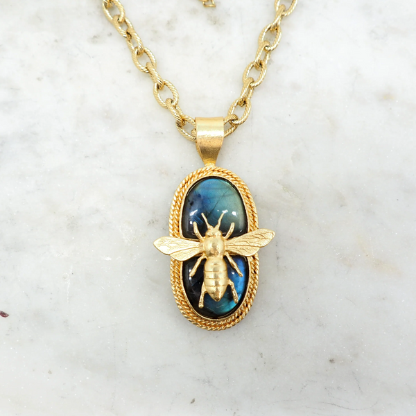 Bee Long Necklace