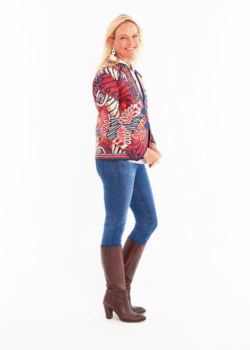 Jade Jacket - Paddle Sienna