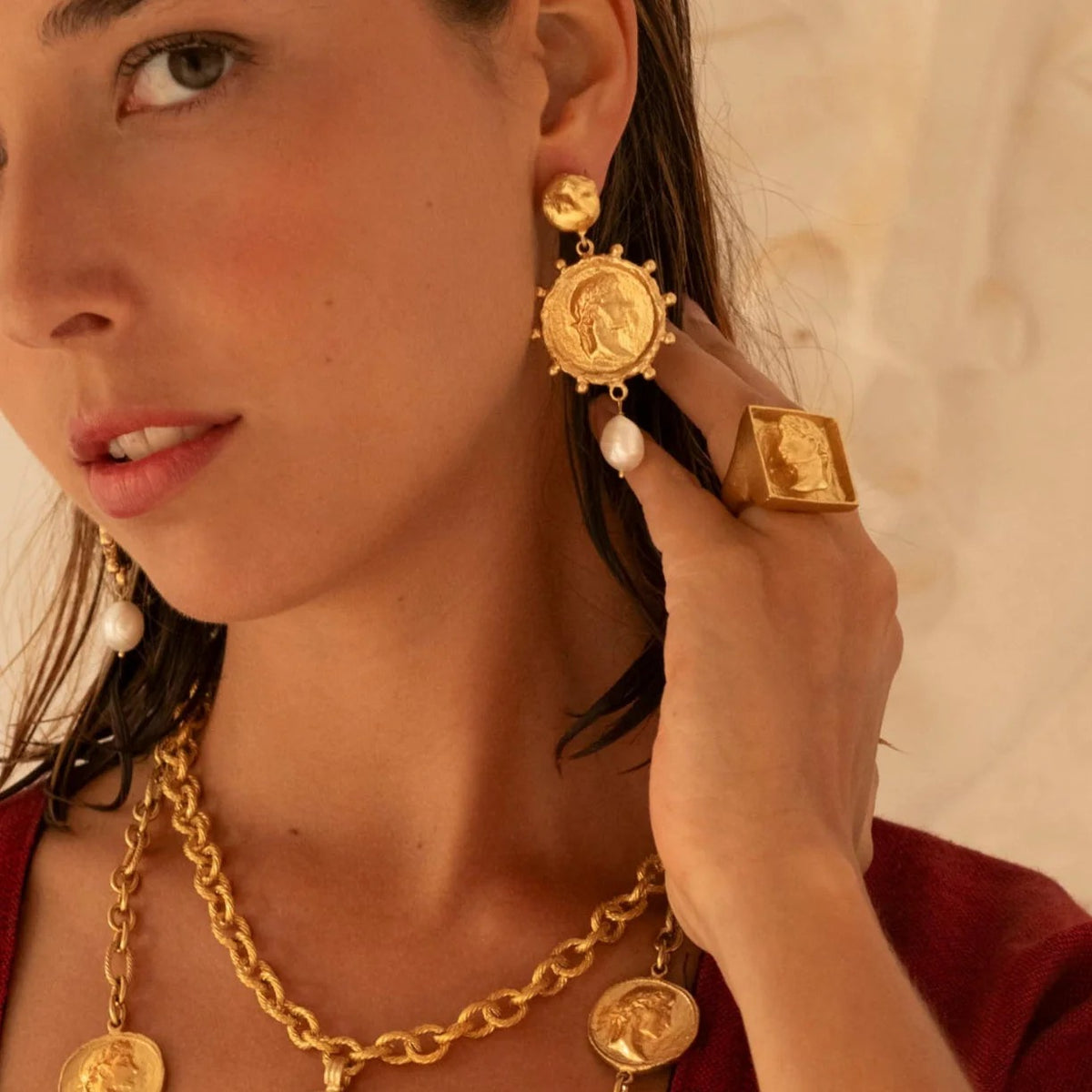 Pompei Earrings