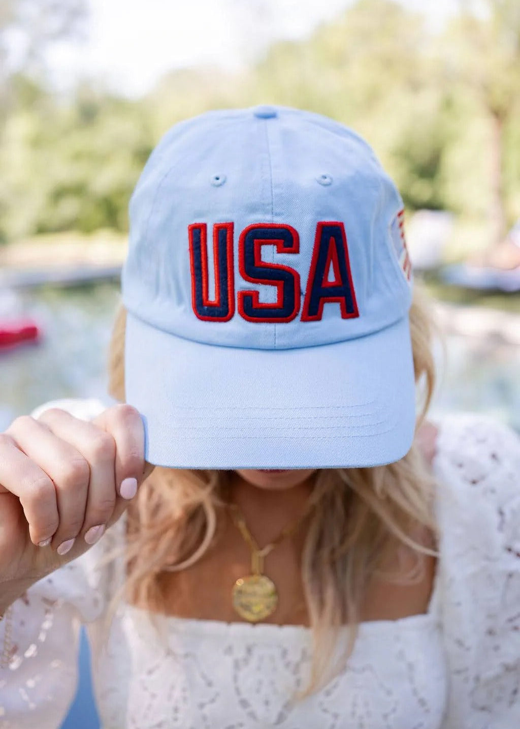 USA Embroidered Baseball Hats