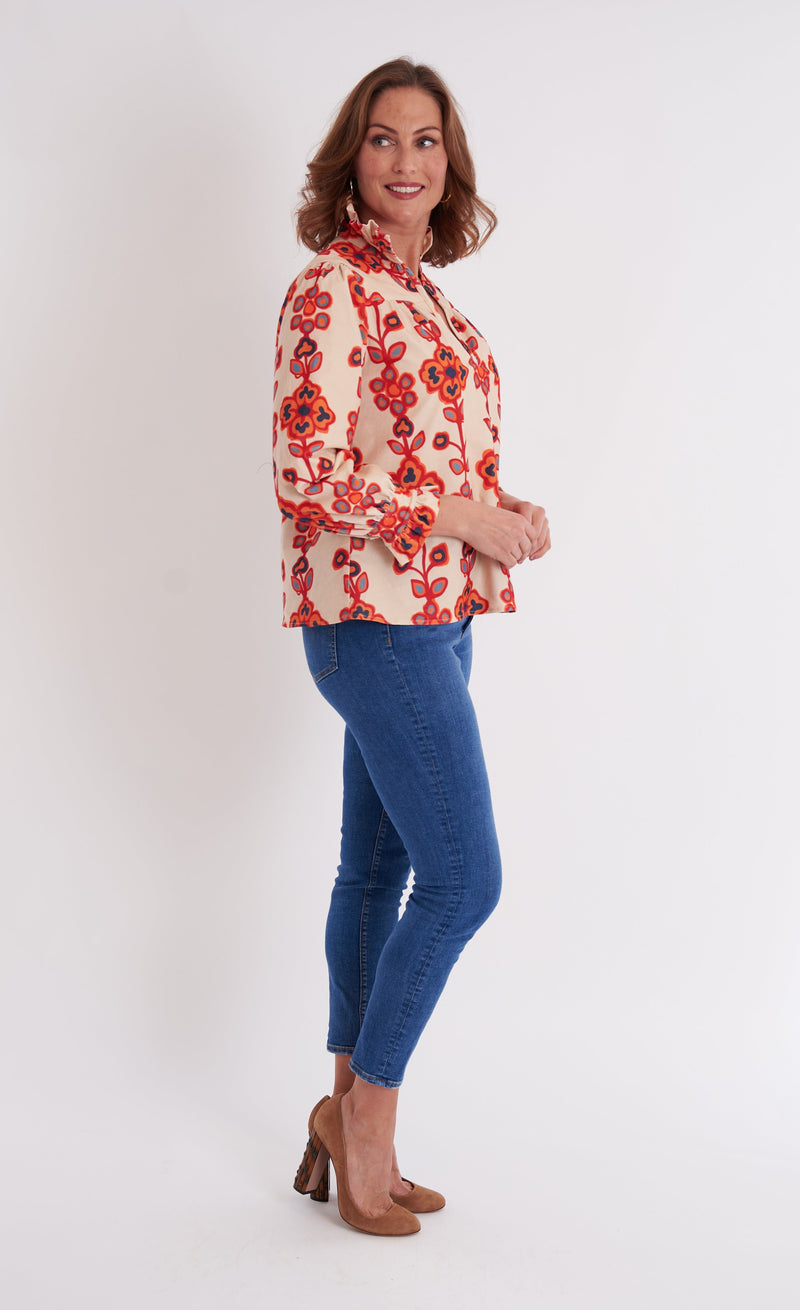 Aspen Blouse - Serendipity Praline