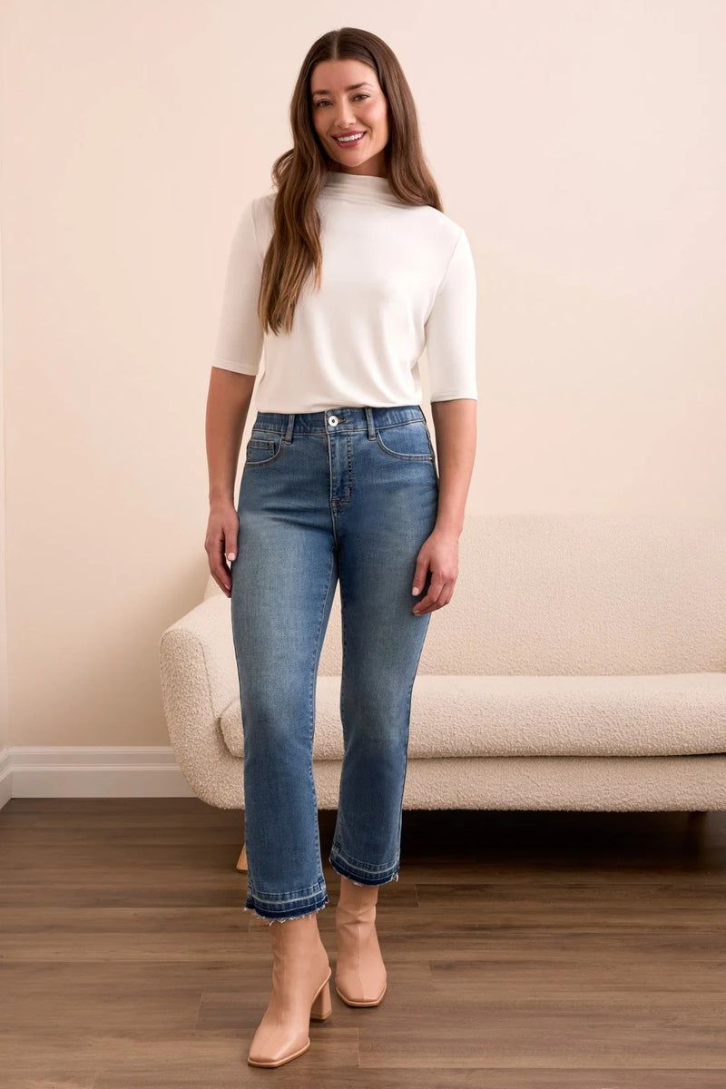 Sophia Curvy Micro Flare Jeans
