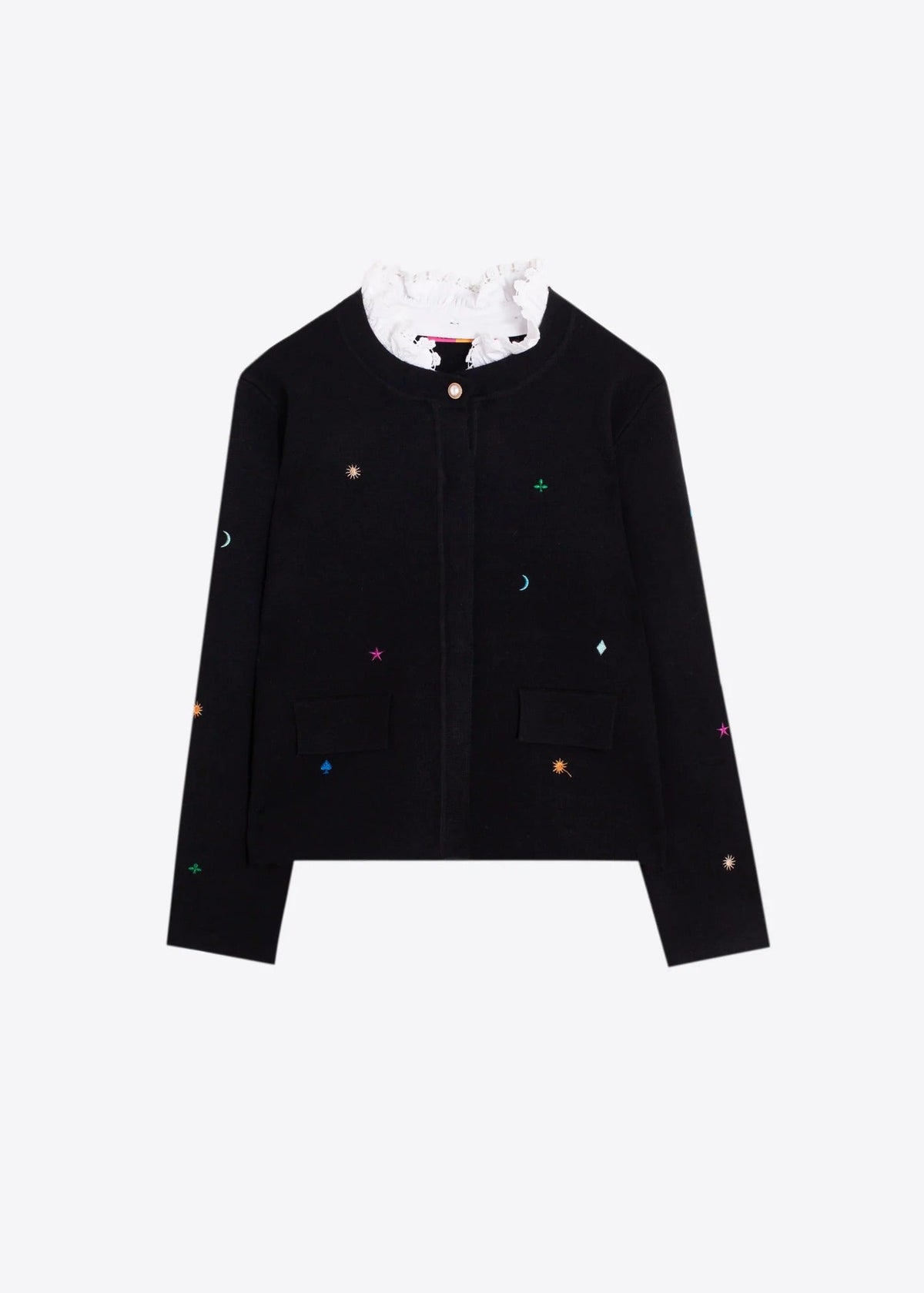 Black Cardigan Sweater
